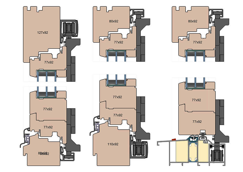 Patio FS - types of structures.