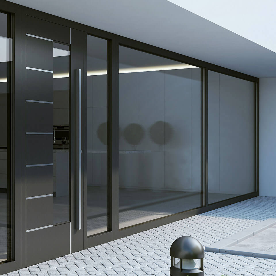 Portes en aluminium Premium 86.