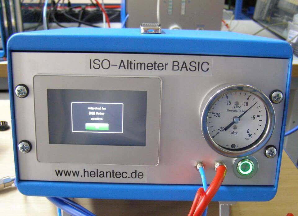 System kompensacji ciśnienia Altimeter.