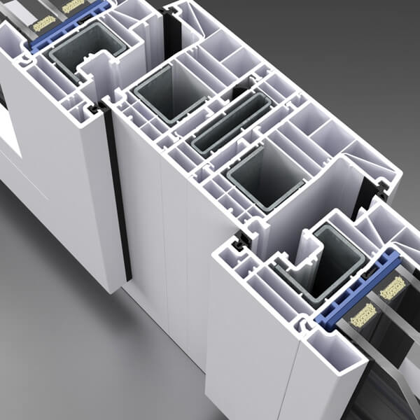 Conector de 20 mm con refuerzo.