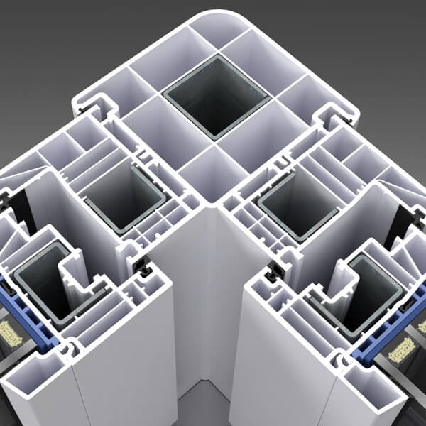 Connector 90 with reinforcement.