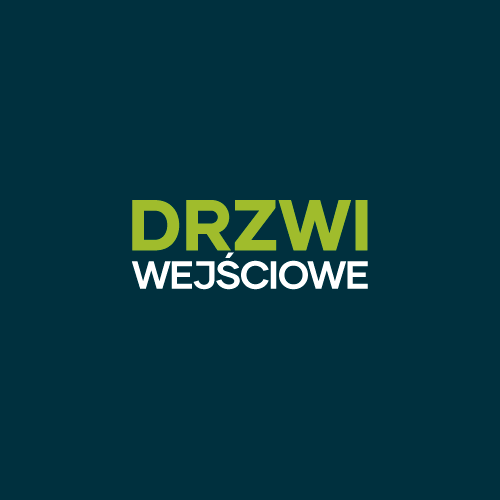 Logo drzwi wejściowe.